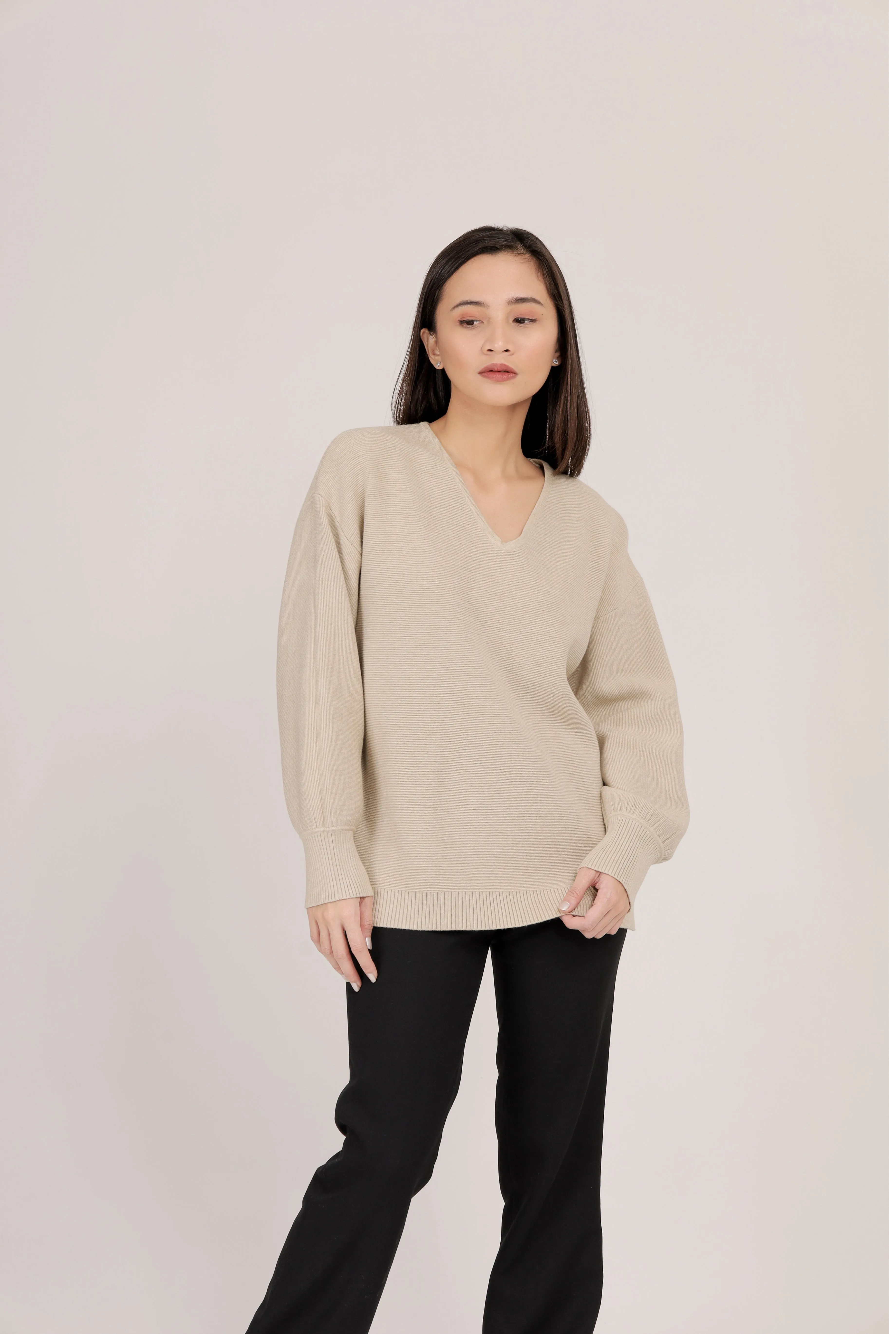 Allie Oversized Relaxed Sweater