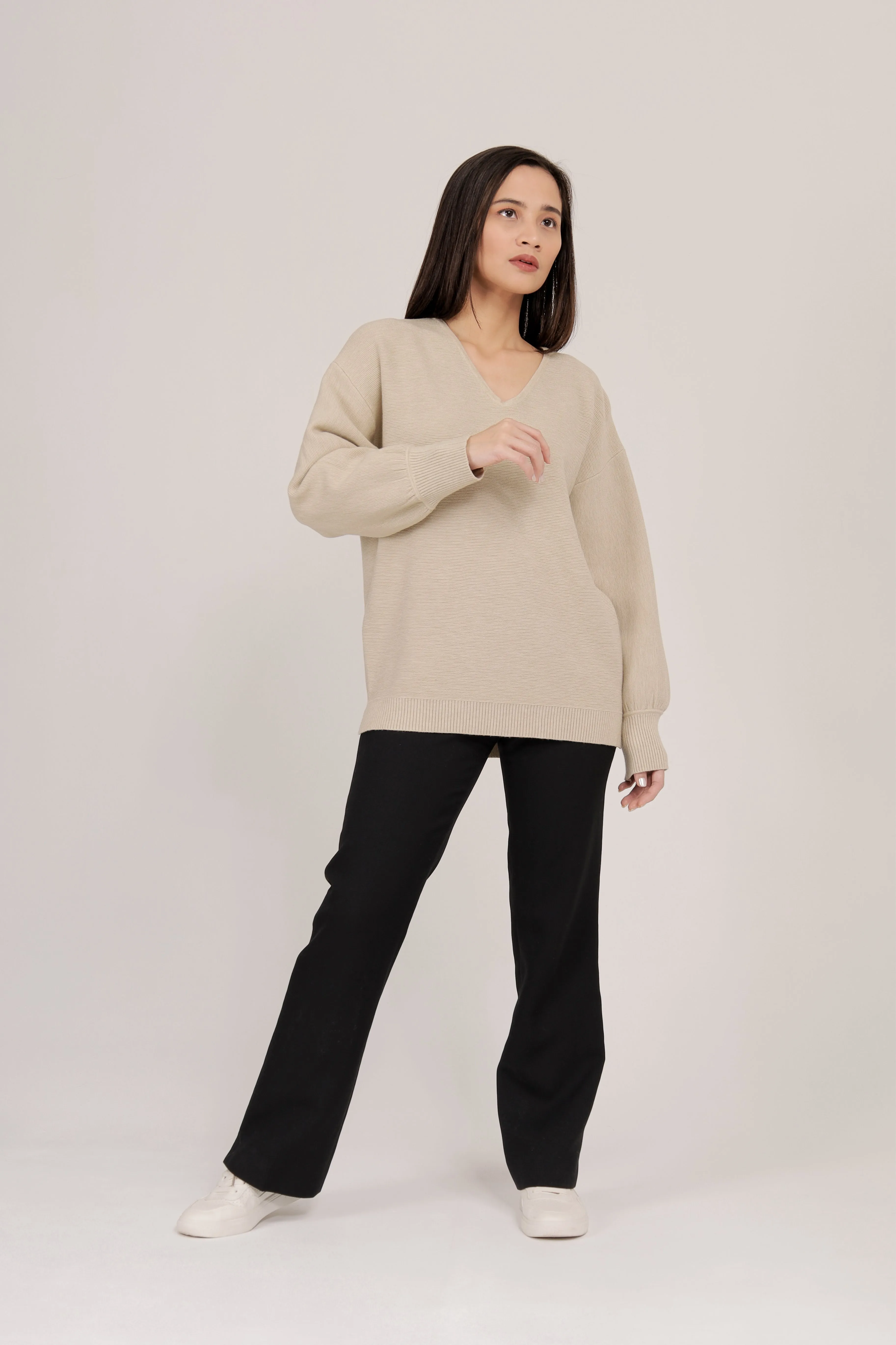 Allie Oversized Relaxed Sweater