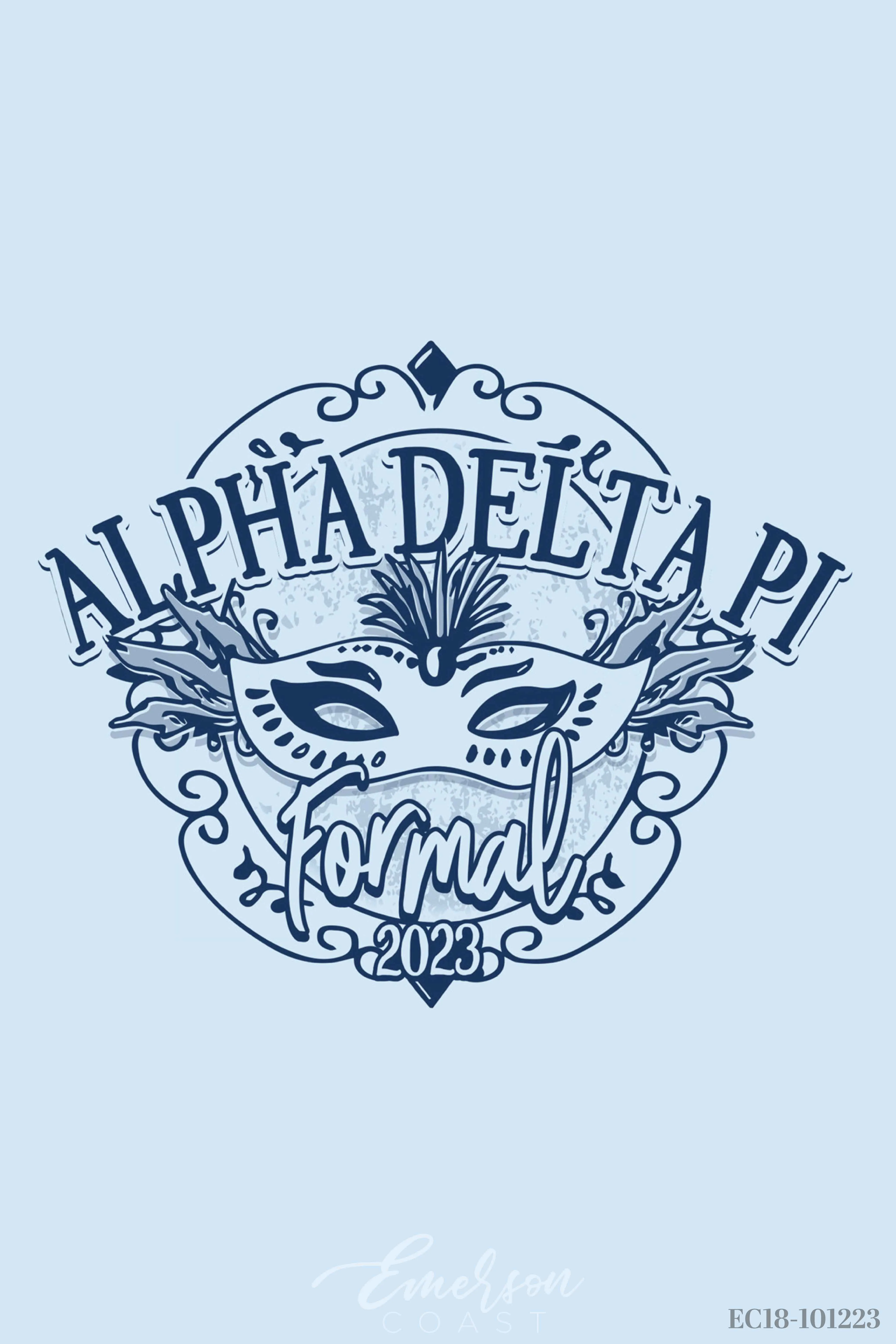 Alpha Delta Pi Susquehanna University Semi Formal T-shirt