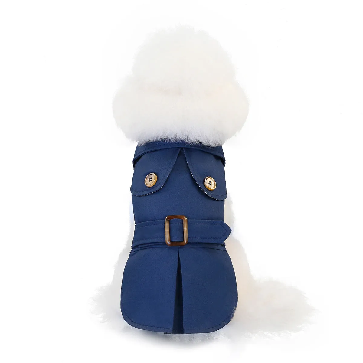 Autumn three-color windbreaker small dog pet clothing