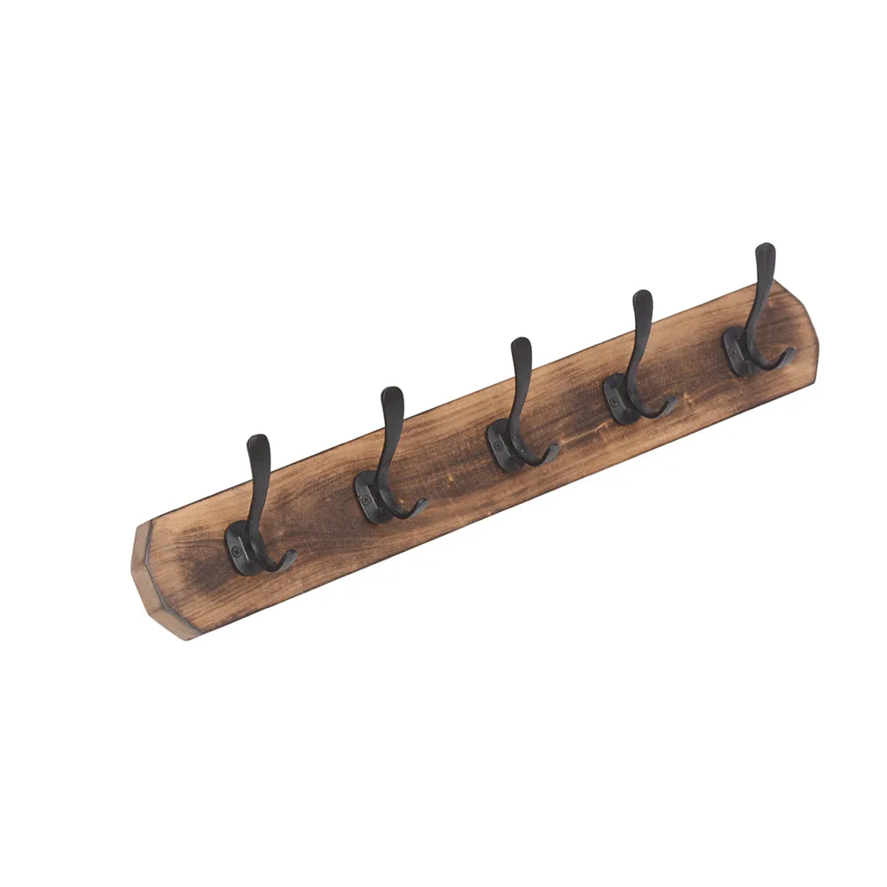 Caelum 60cm Wood and Metal Wall Hook