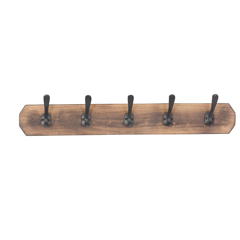 Caelum 60cm Wood and Metal Wall Hook