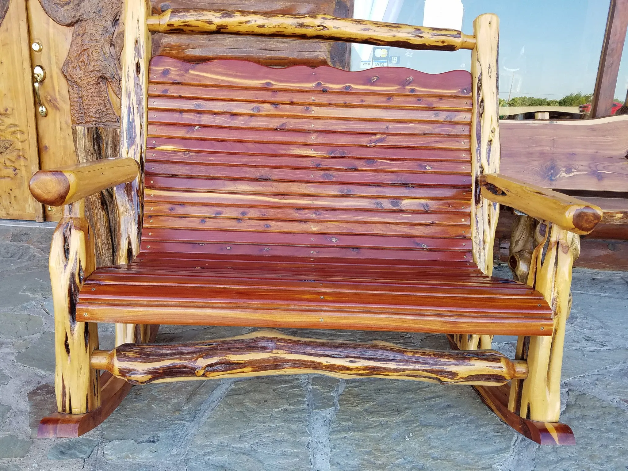 Cedar Double Rocker