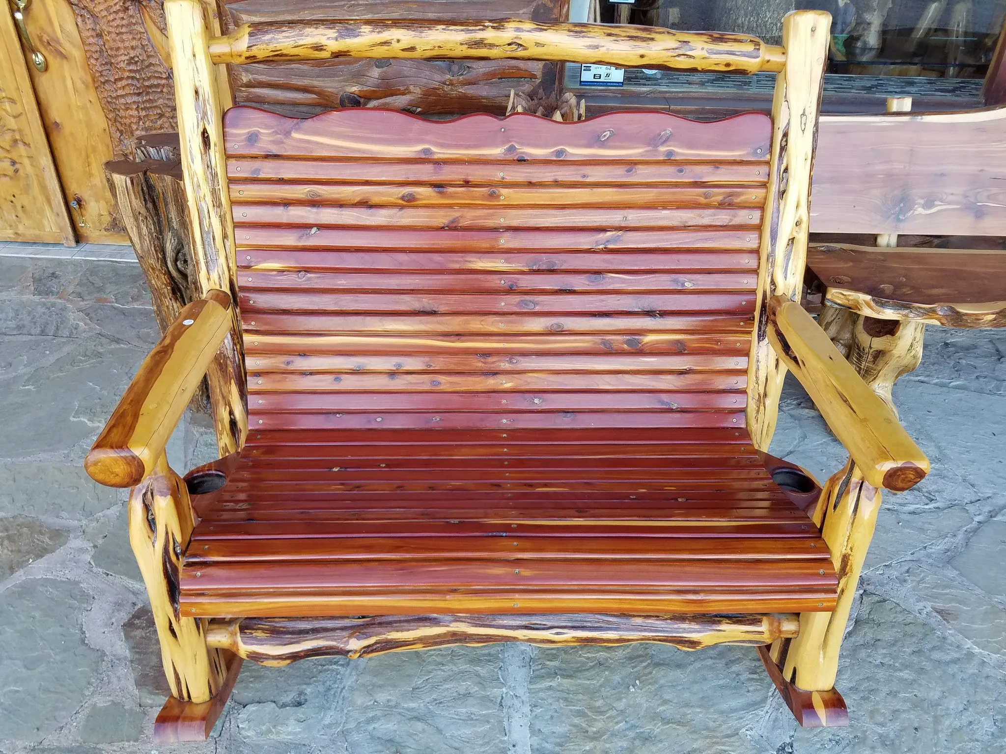 Cedar Double Rocker