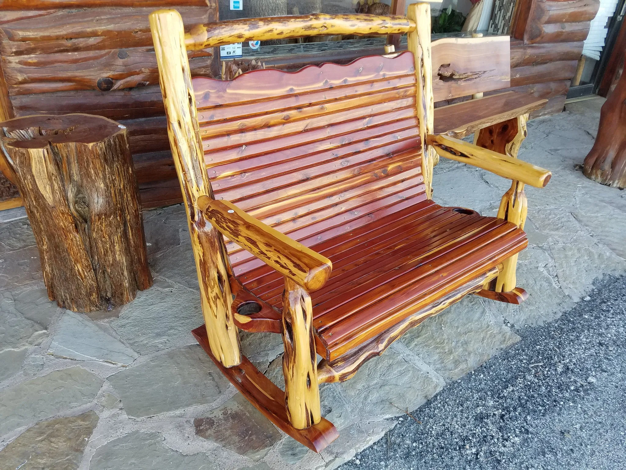 Cedar Double Rocker