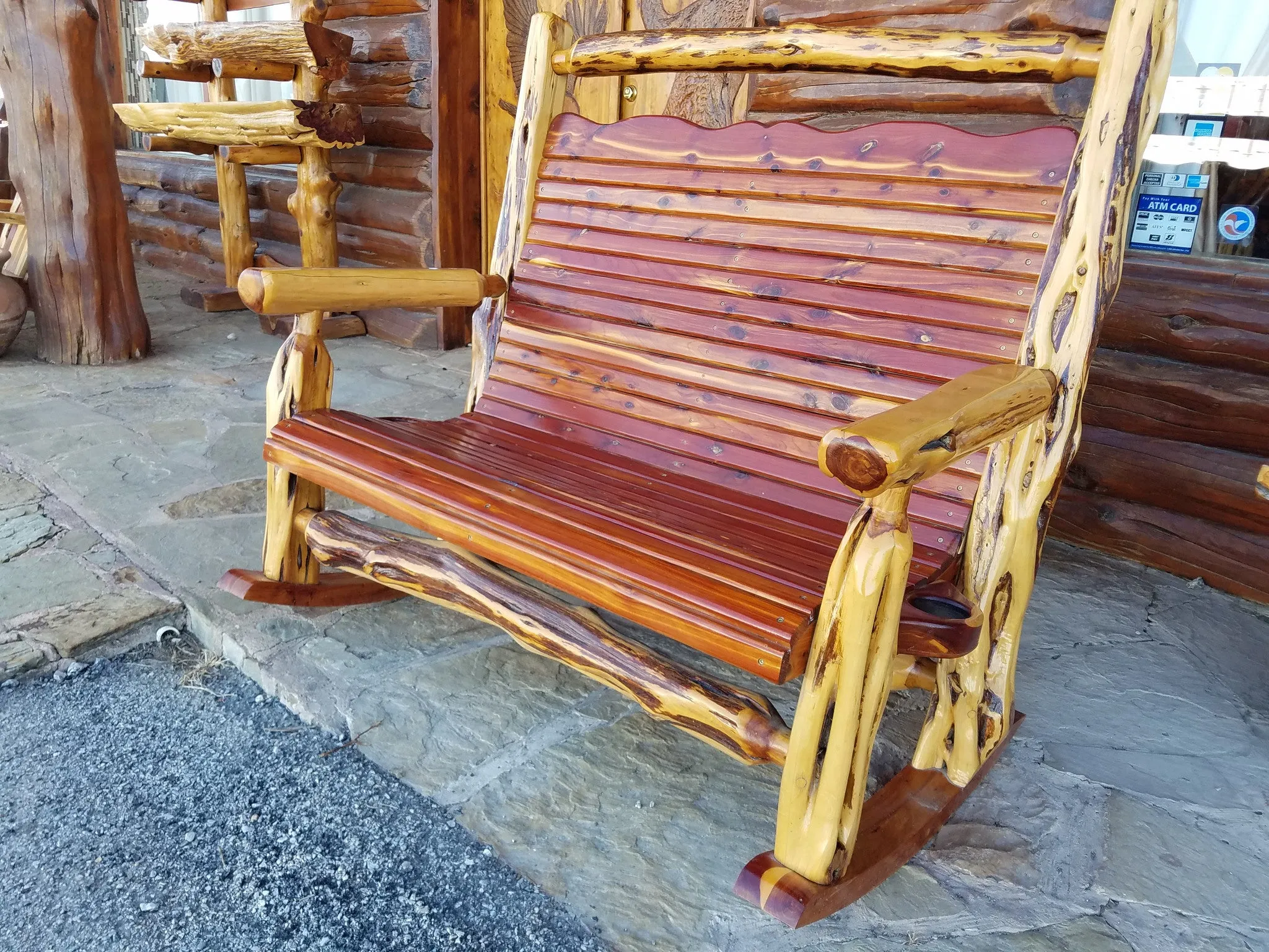 Cedar Double Rocker