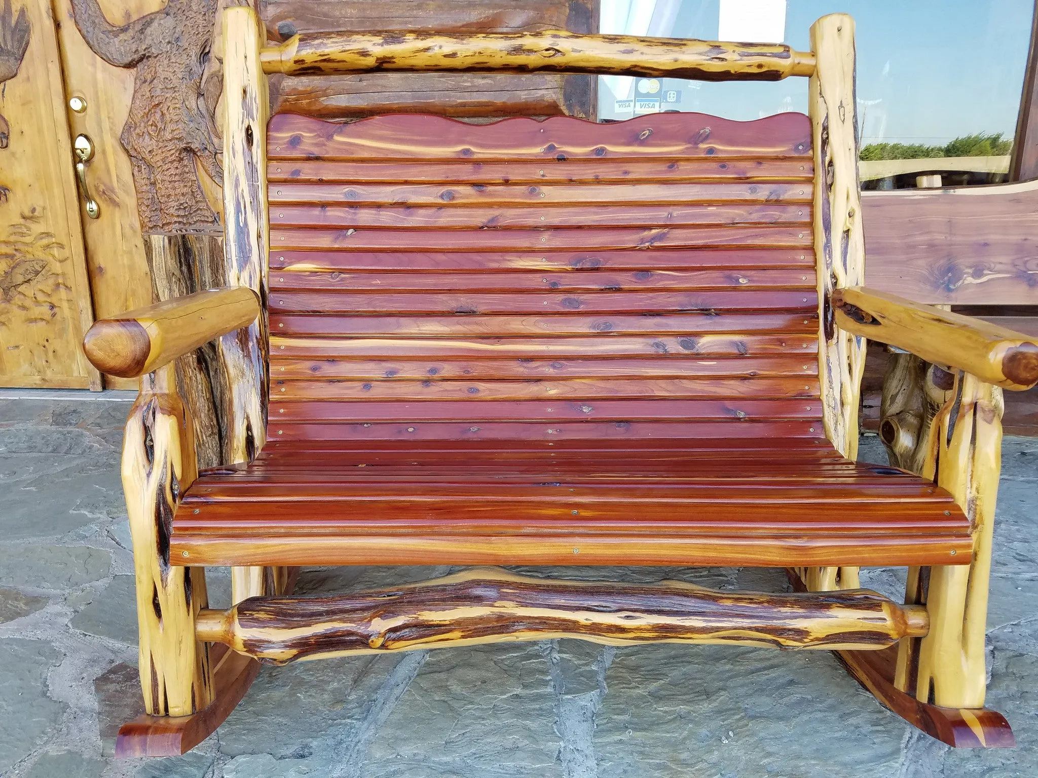 Cedar Double Rocker