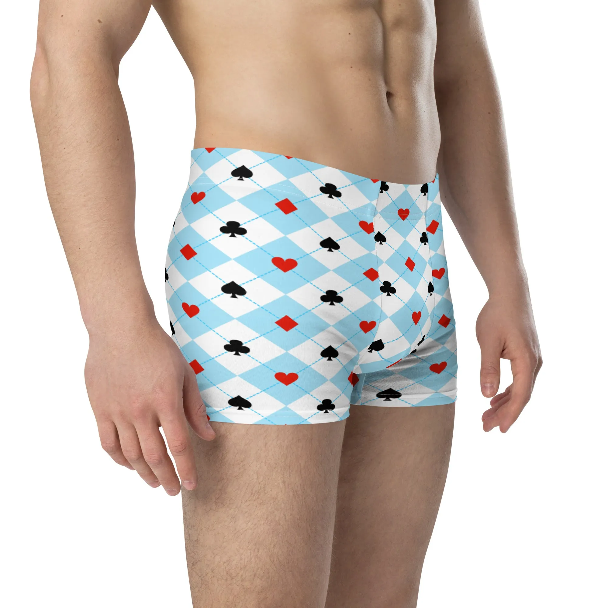 Chess pattern boxer briefs for men’s