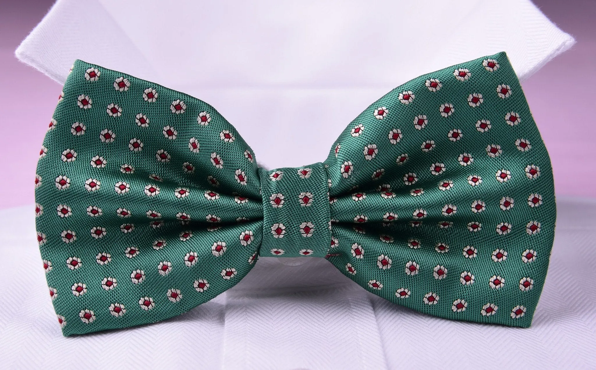 Chill Green Bow Tie Semi Formal Dinner Party Casual Fashion