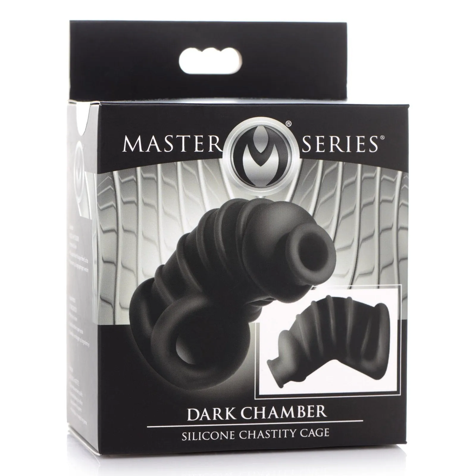 Dark Chamber Silicone Chastity Cage