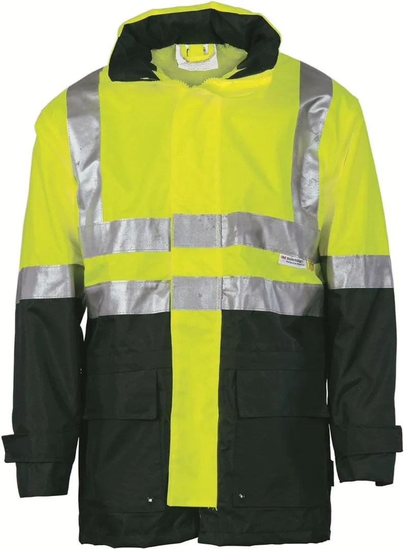 DNC Hi Vis Two Tone Breathable Jacket With 3M R/Tape (3867)