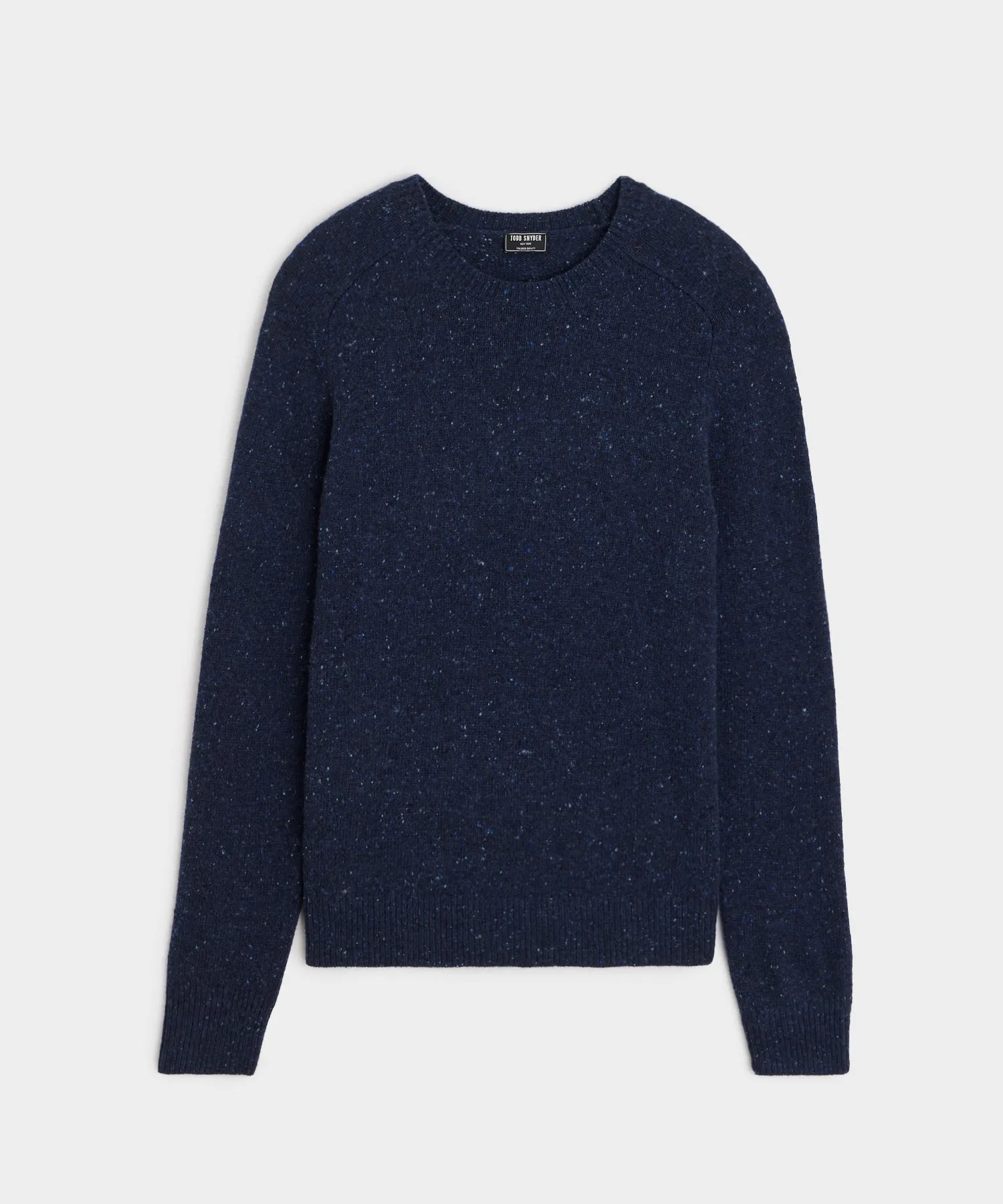 Donegal Crewneck Sweater in Navy