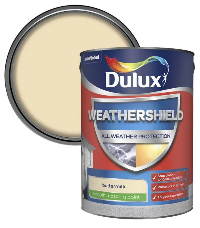 Dulux Weathershield Smooth Masonry Paint