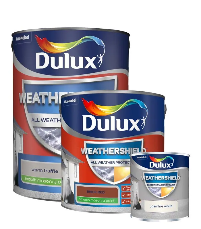 Dulux Weathershield Smooth Masonry Paint