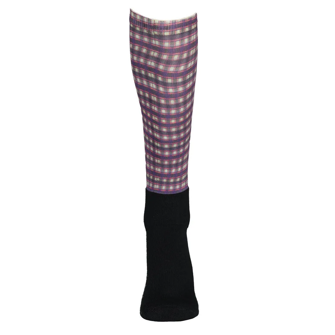 Equine Couture Ladies Amber Padded Knee Hi Boot Socks