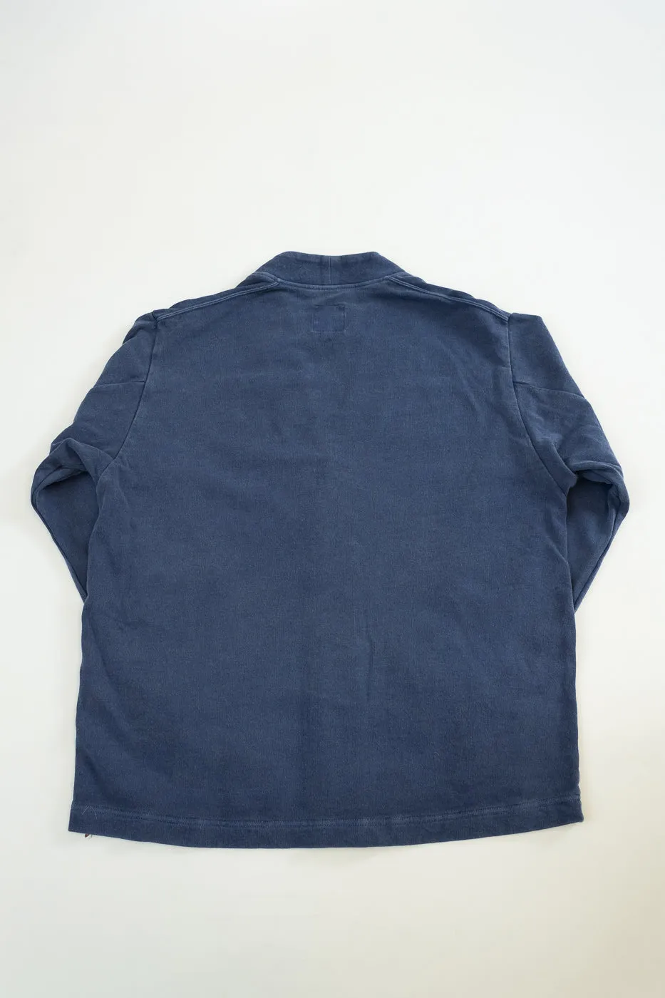 Faded Sweat Cardigan - 363 Fade Blue