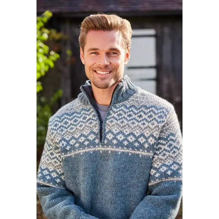 Jorvik Half Zip Mens Sweater