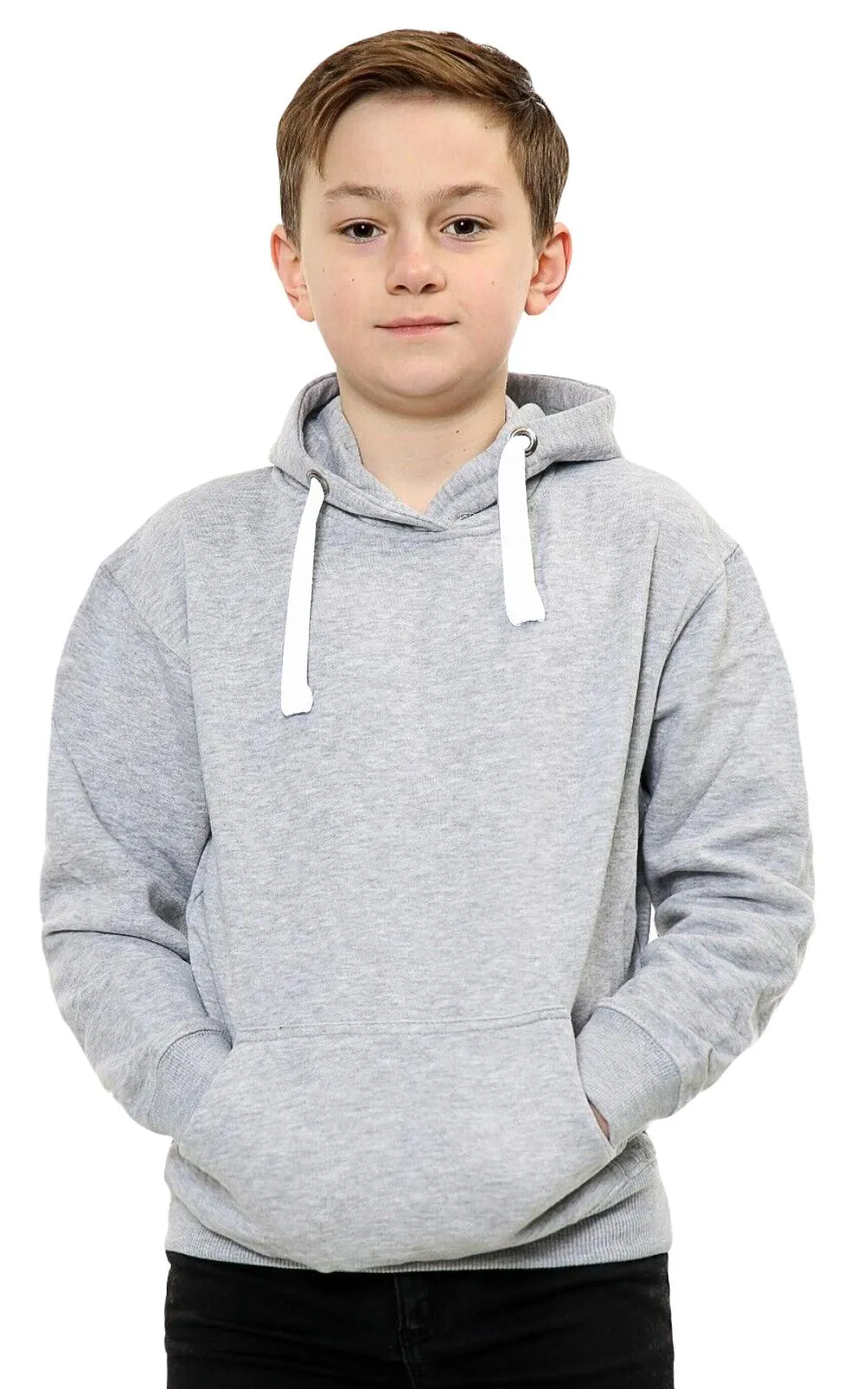 Kids Pullover Pocket Detail Hoodie