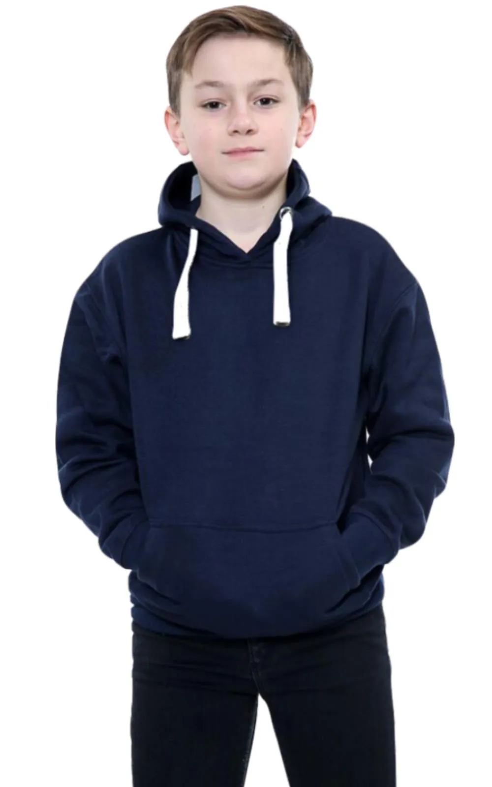 Kids Pullover Pocket Detail Hoodie