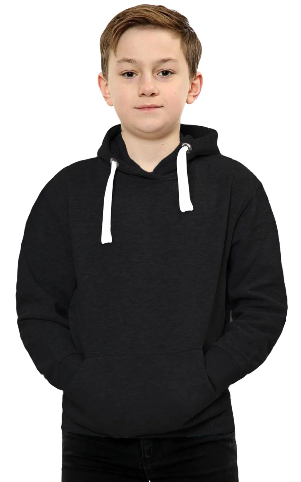 Kids Pullover Pocket Detail Hoodie