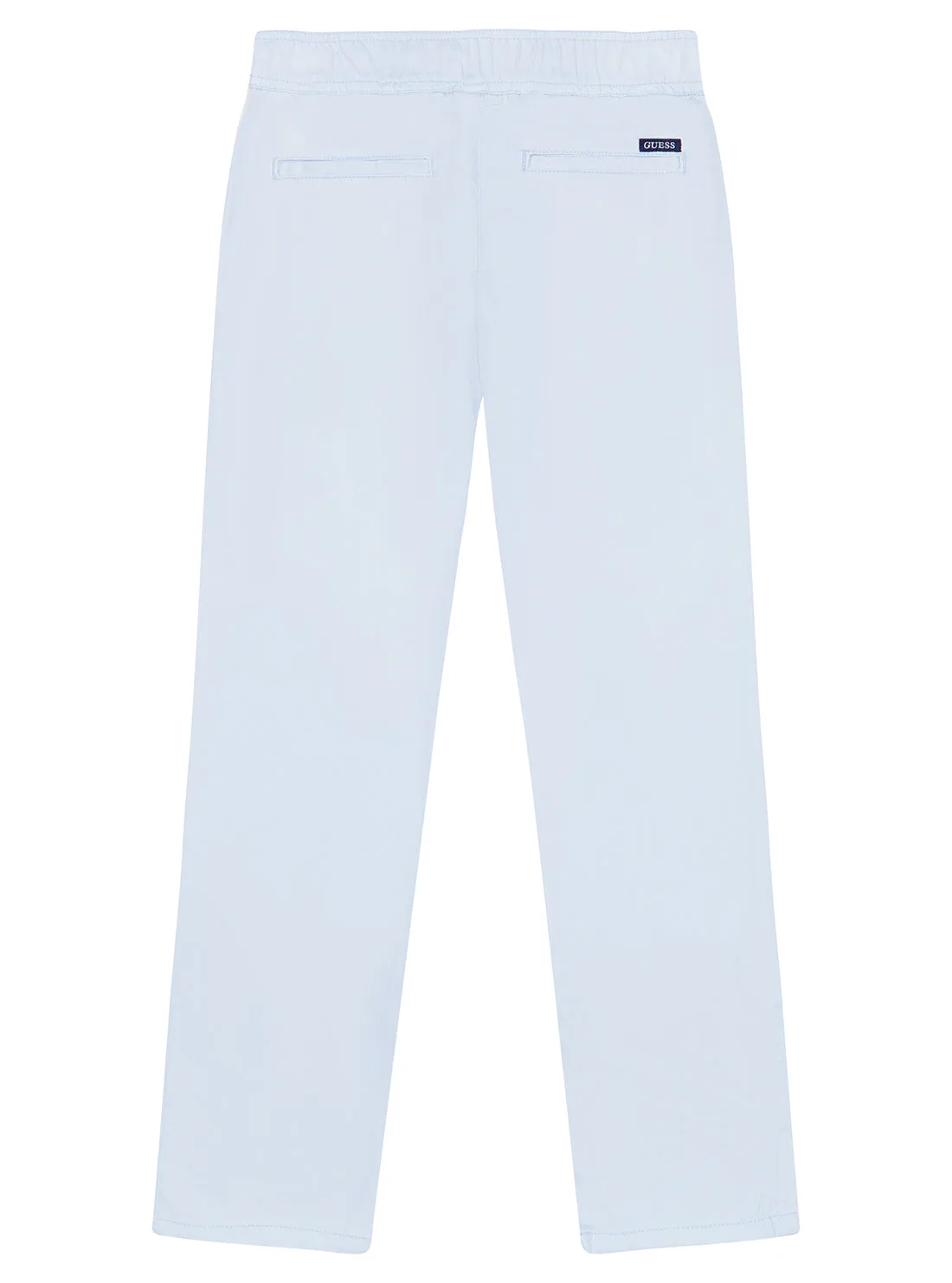 Light Blue Tencel Long Chino Pants (2-7)