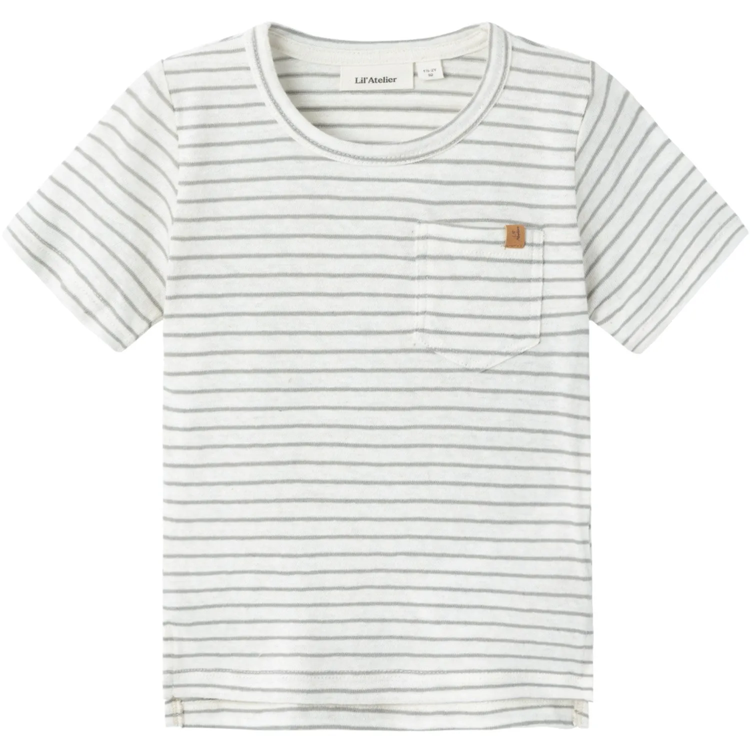 Lil'Atelier Limestone Coconut Milk Hektor T-shirt