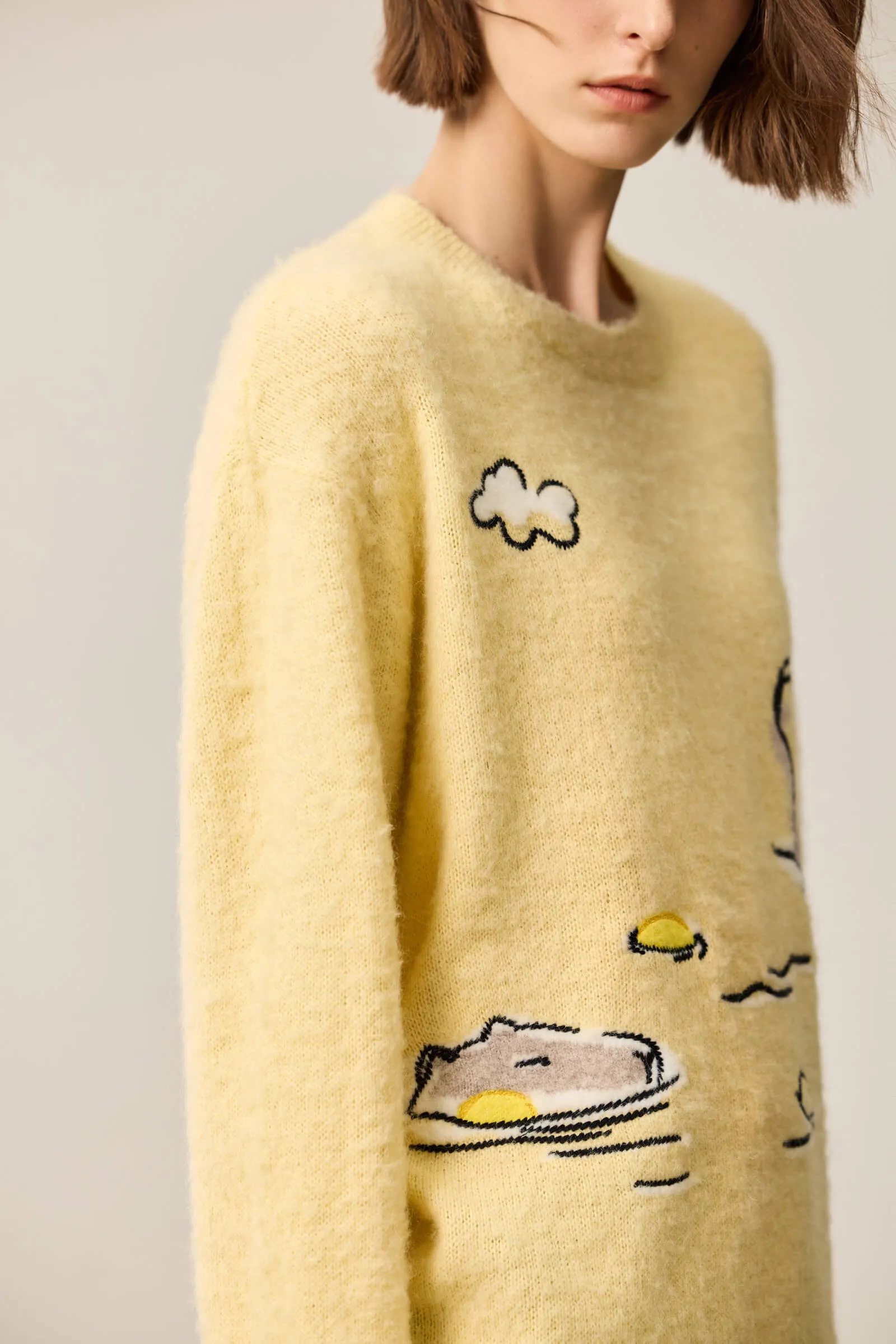 LILY Fun Capybara Series Sweater