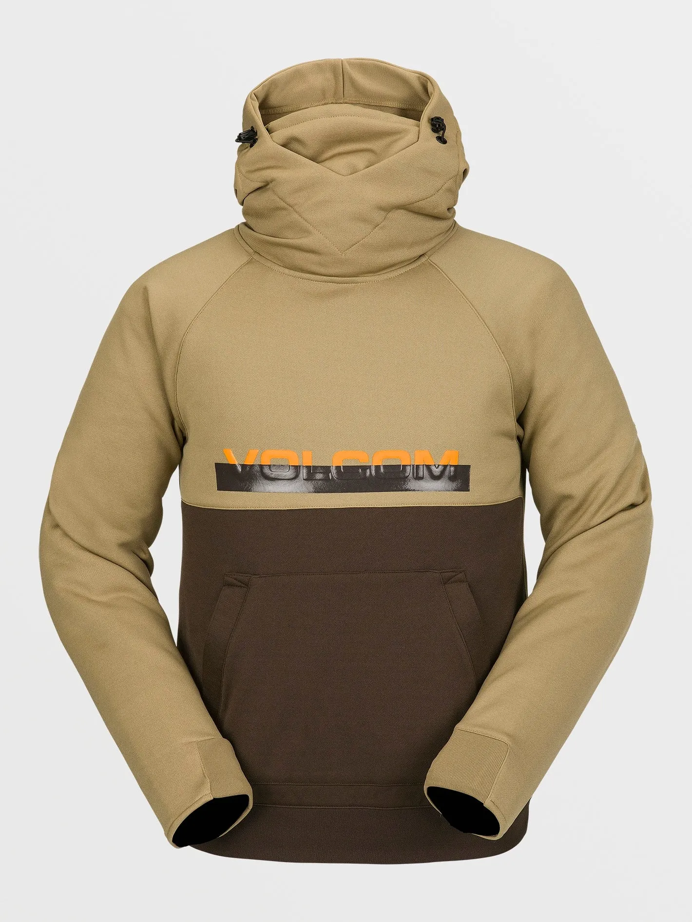 Mens Hydro Riding Hoodie - Dark Khaki