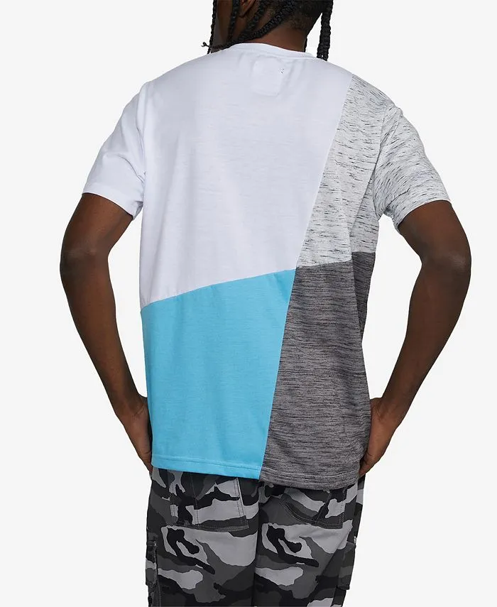 Men's ripped short sleeve T-shirt Ecko Unltd, multicolor