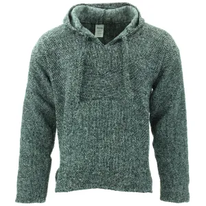 Mexican Baja Jerga Hoody - Static Grey