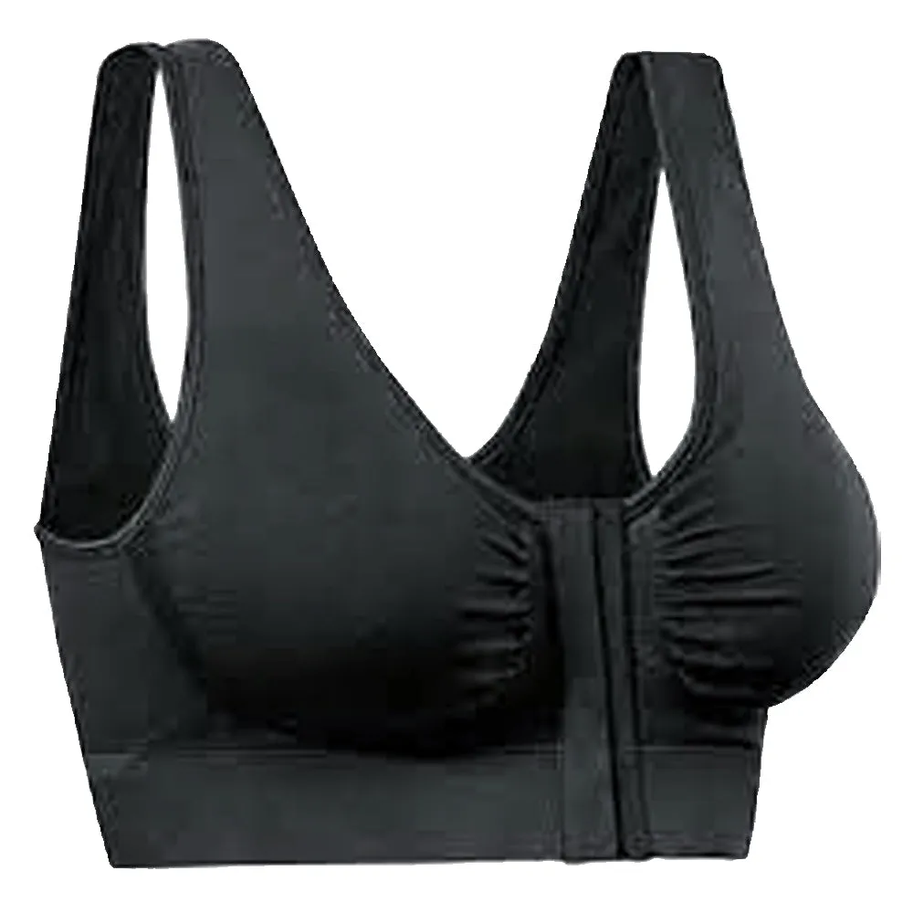 Miracle Bamboo Comfort Bra - Black - Medium (Bust 35"-37")