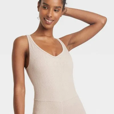 New - Women's Textured Seamless Bodysuit - JoyLab