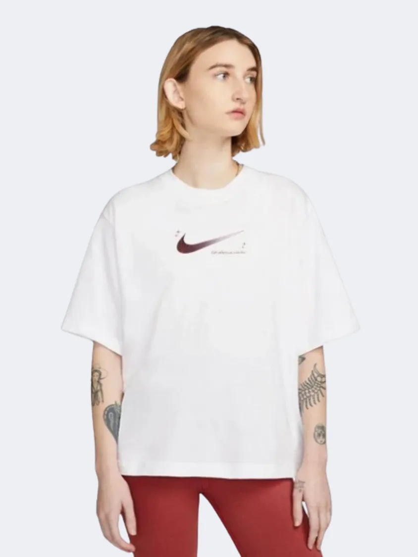 Nike Boxy Women Lifestyle T-Shirt White