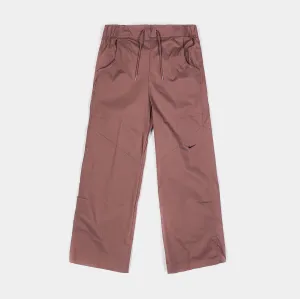 NSW Essential High Rise Trousers Womens Pants (Brown/Black)