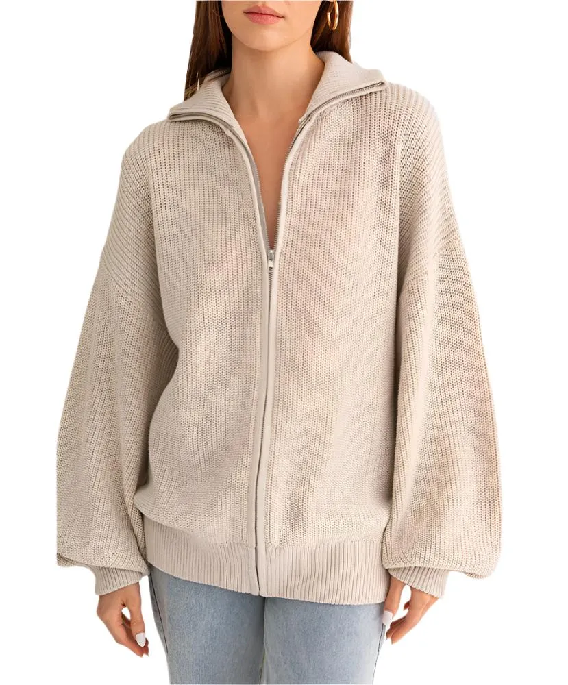 Ollie Oversized Sweater Cardigan