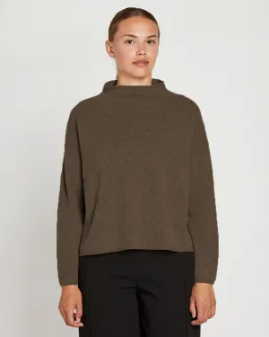 PBO | Svalo Cashmere Merino Sweater | Green Melange