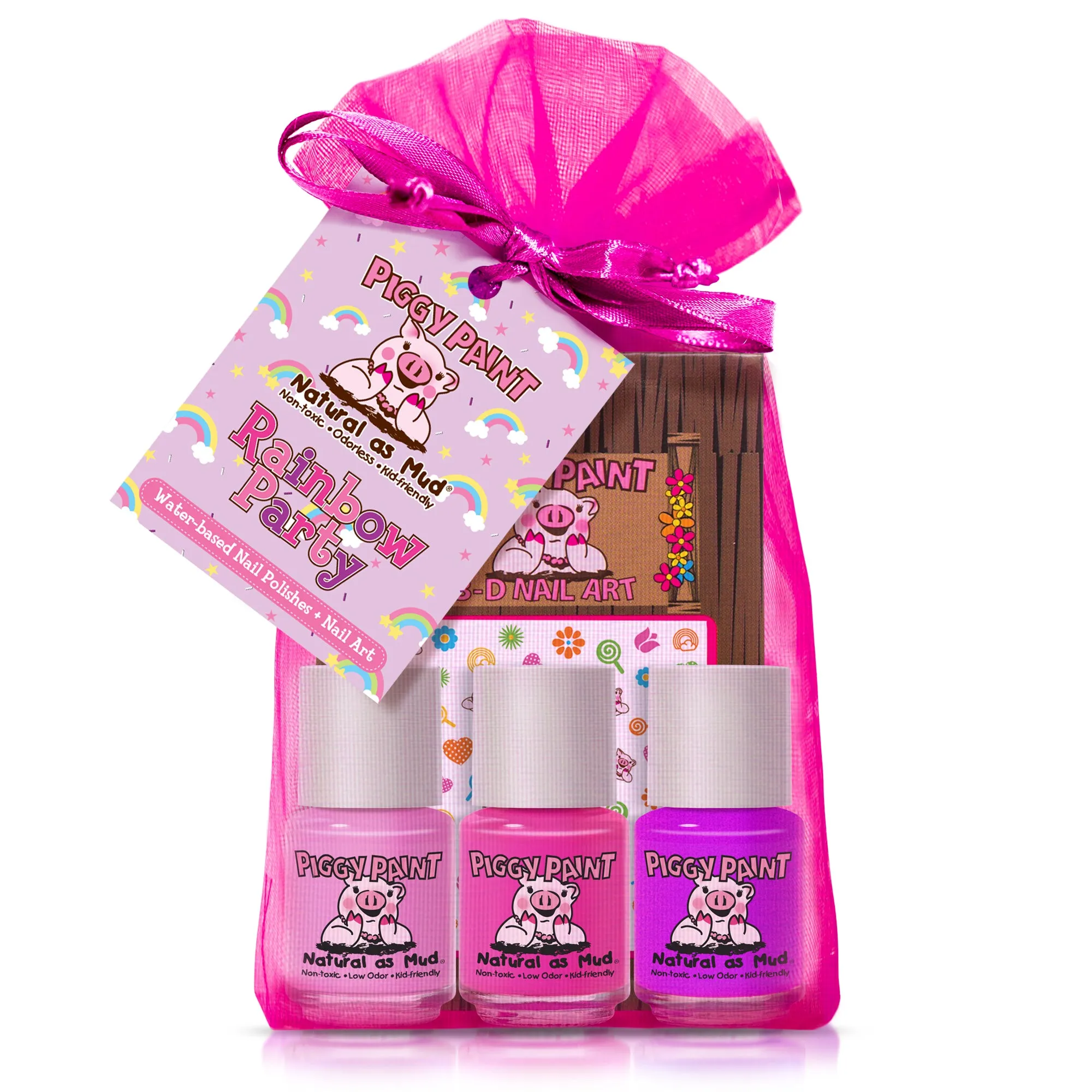 Piggy Paint Rainbow Party Gift Set