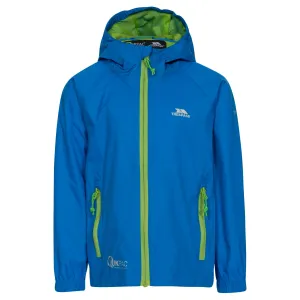 Qikpac Kids Packaway Unpadded Waterproof Jacket in Cobalt