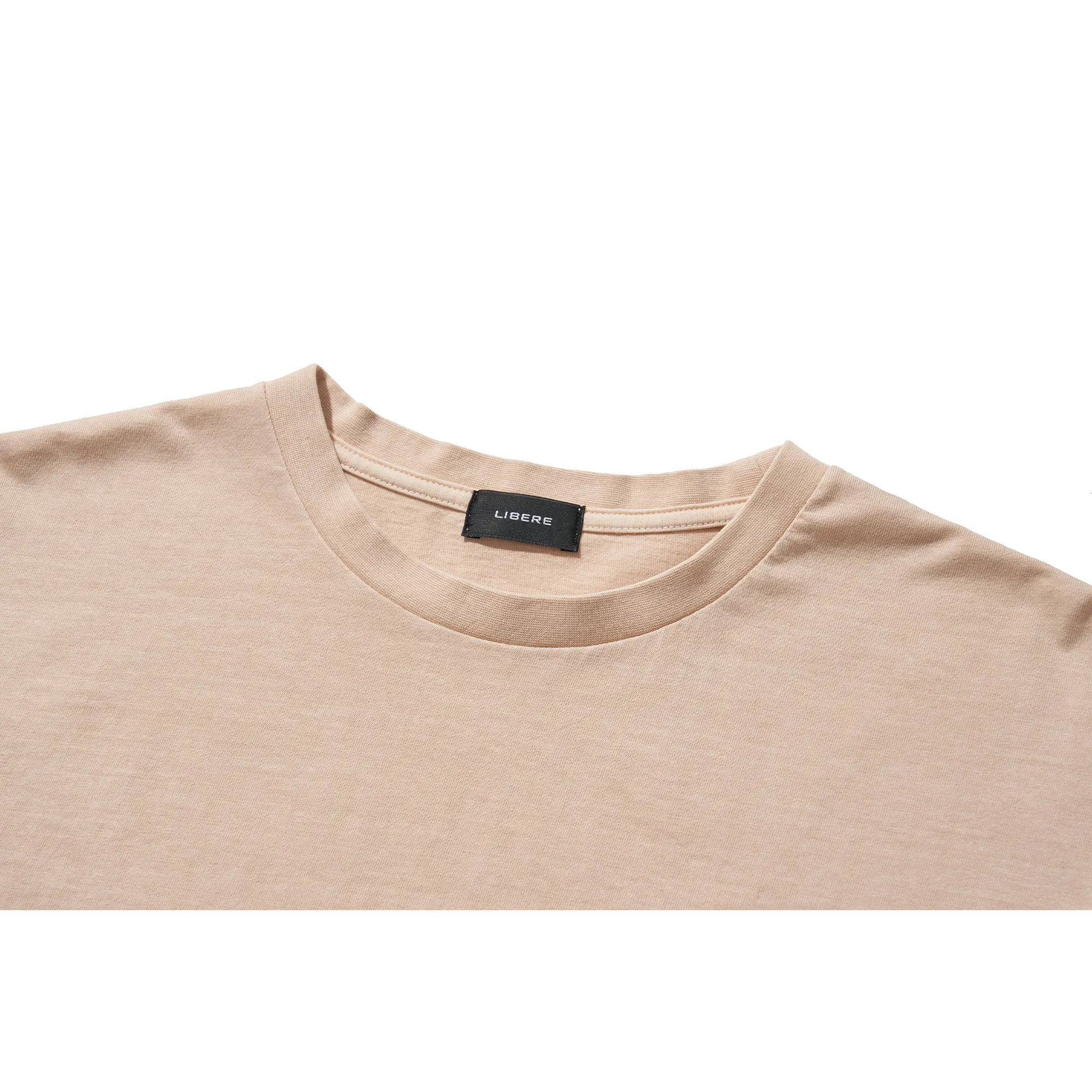 RELAXED SS T-SHIRT / BEIGE