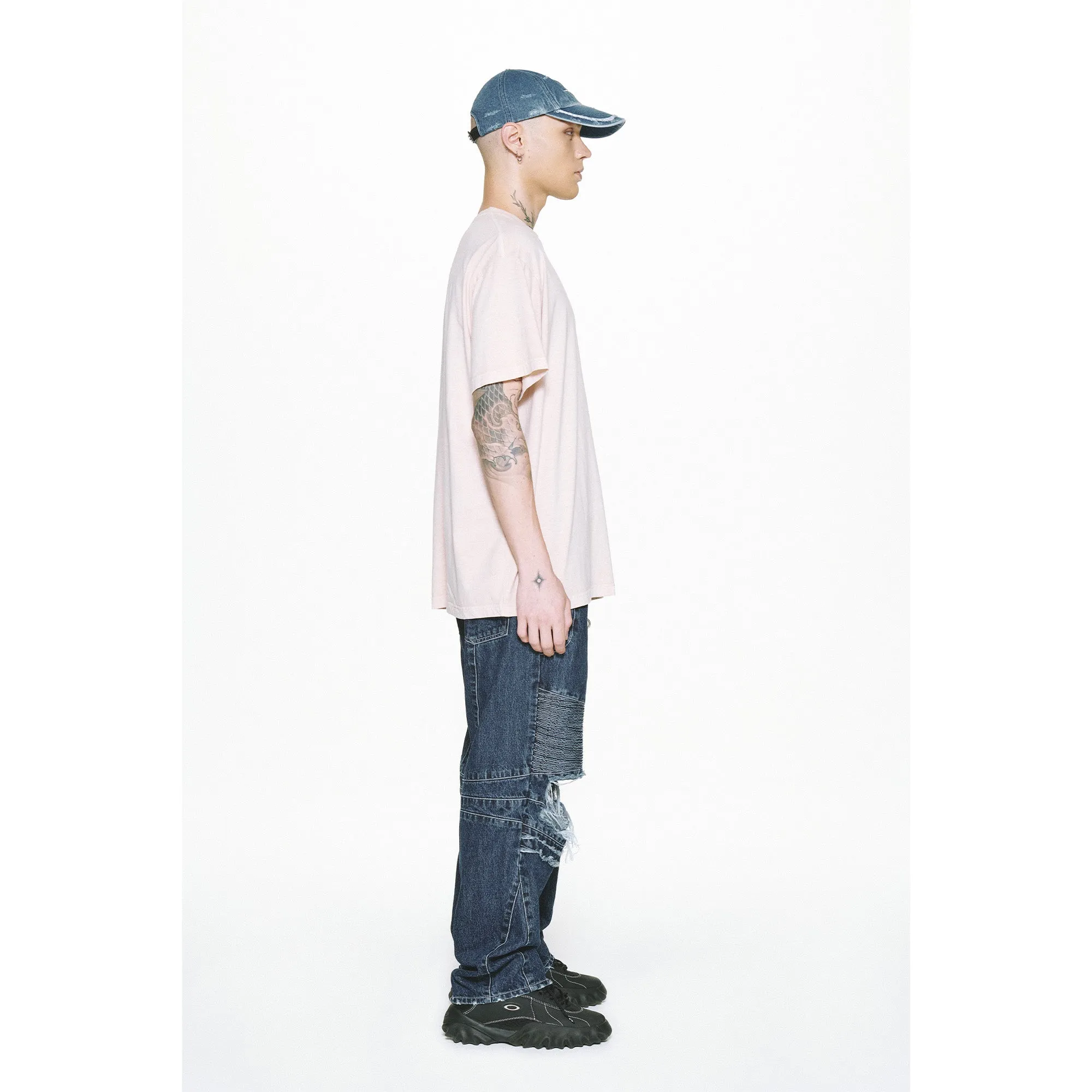 RELAXED SS T-SHIRT / BEIGE