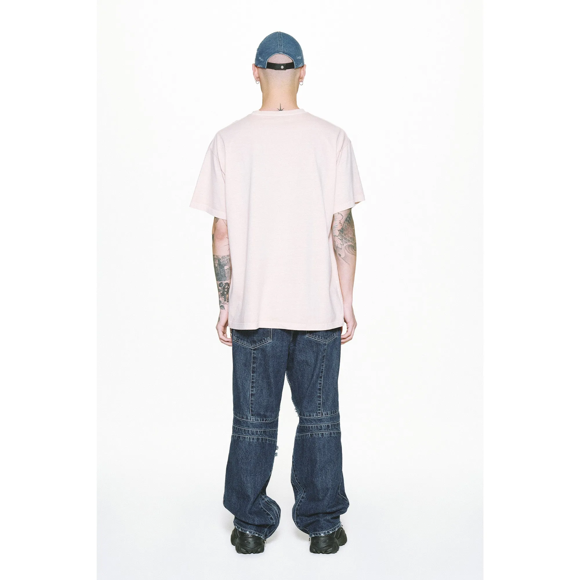 RELAXED SS T-SHIRT / BEIGE