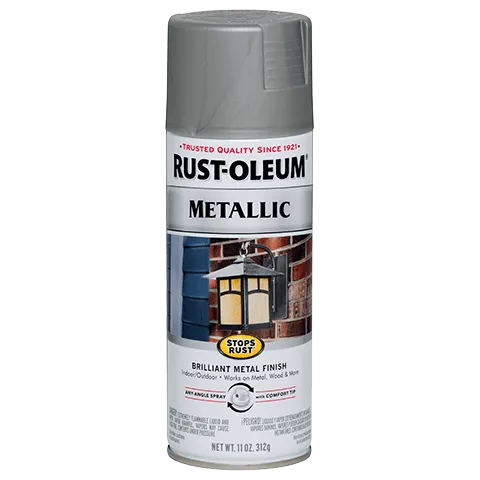 Rust-Oleum® Metallic Spray Paint Matte Nickel