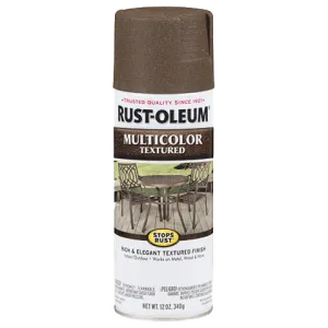 Rust-Oleum® Stops Rust® MultiColor Textured Spray Paint Autumn Brown