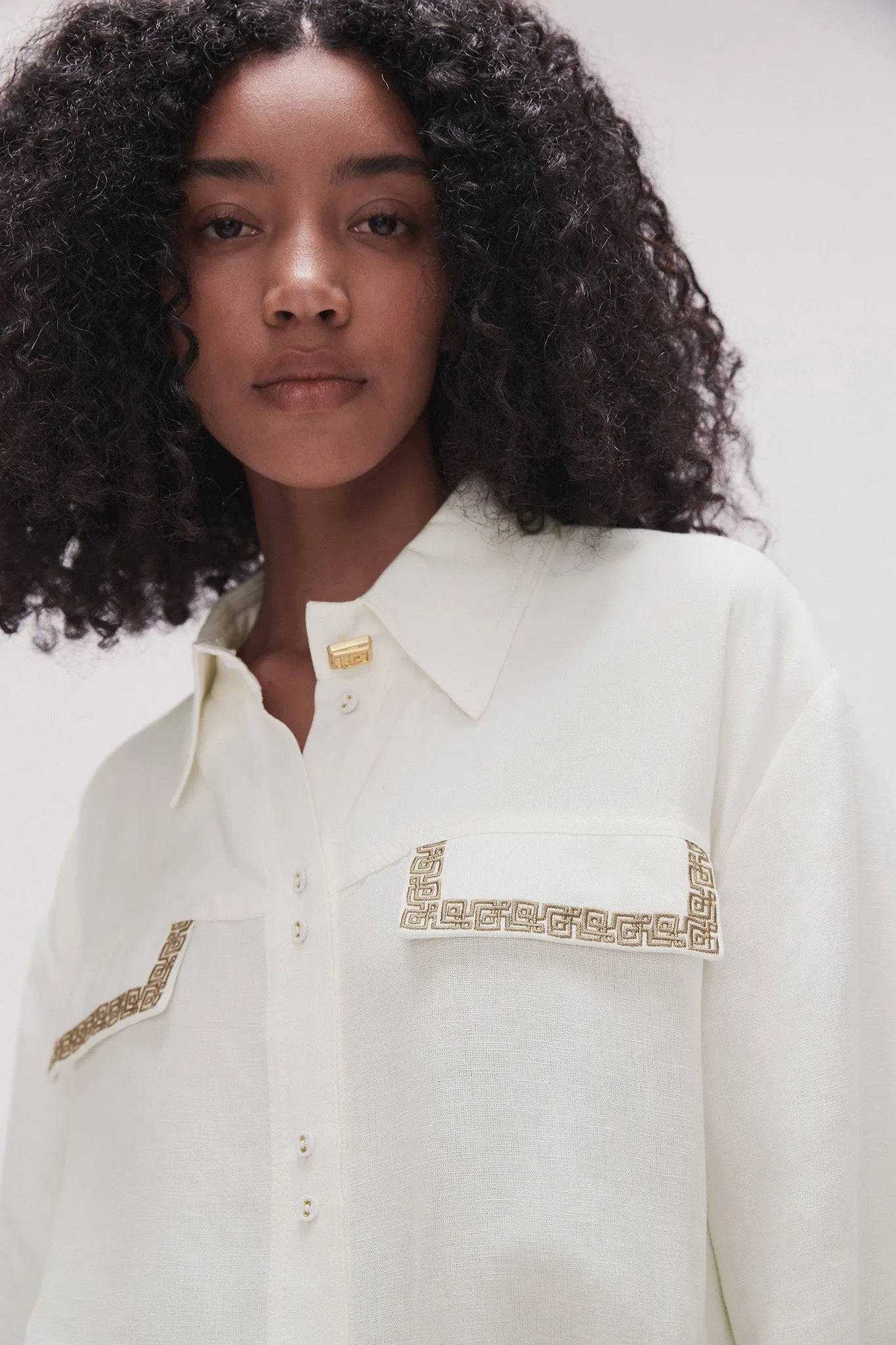 Senses Embroidered Shirt