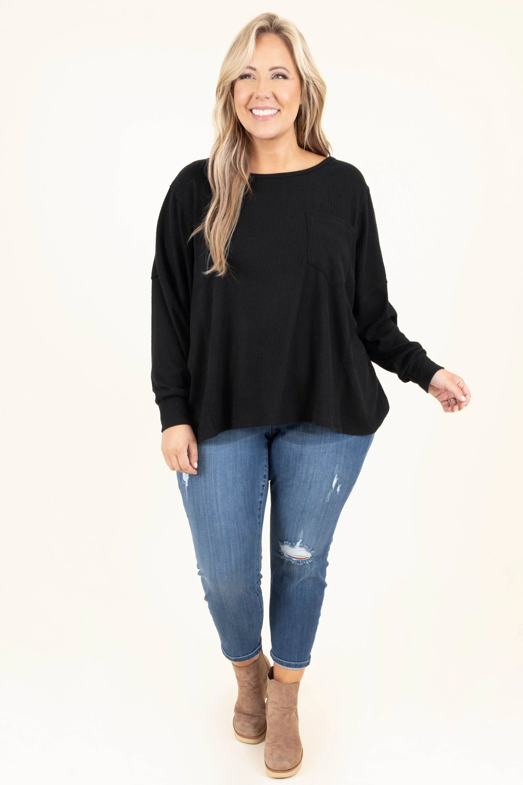 She's Perfection Top, Black