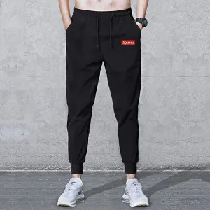 Sporty Loose Trendy Black Slim Fit Pants