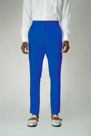 Standard Length Long Sleeve Pants in Royal Blue