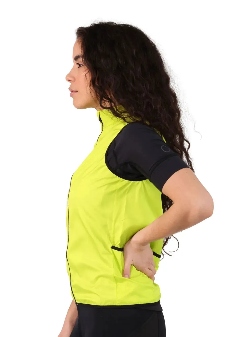 Stop The Wind Cycling Vest - Zinnia