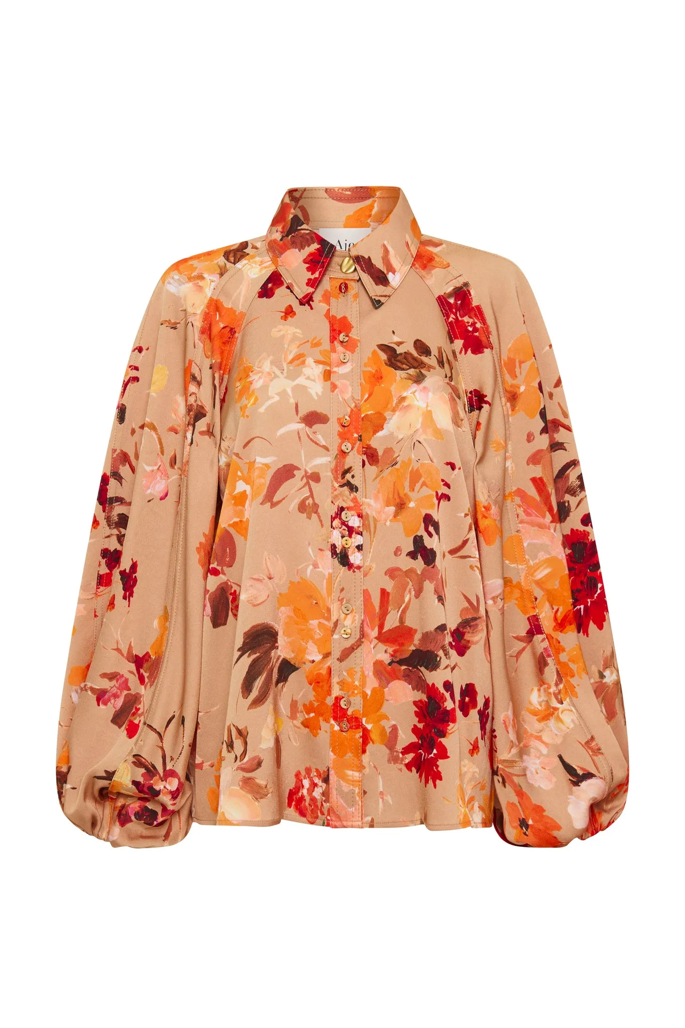 Transept Crepe Blouse