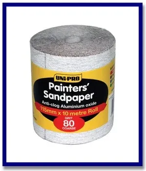 UNi-PRO Painter's Sandpaper (Aluminum Oxide) - 1 Pc